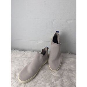 Rothys‎ Womens 10.5 The Chelsea Boots Knit Lilac Mid Top Comfort Shoes